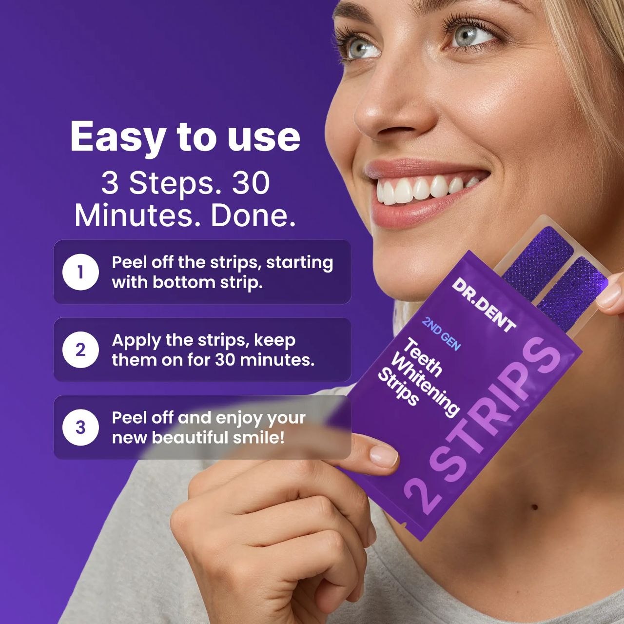 لصاقات تبييض الأسنان Dr. Dent