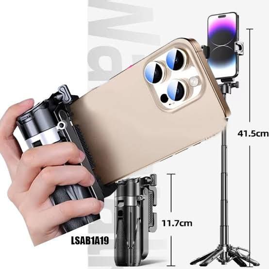 🚀 P15 Mini Grip Quadripod – حاملك الذكي لكل لحظاتك!